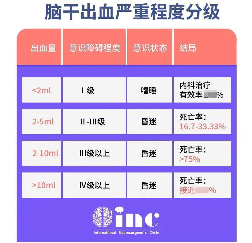腦干出血分級(jí)