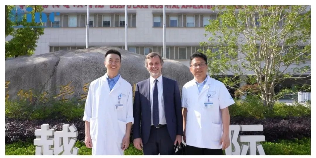 2023年5月，F(xiàn)roelich教授受邀前往INC合作的蘇州大學(xué)附屬兒童醫(yī)院和蘇州大學(xué)附屬獨(dú)墅湖醫(yī)院參訪交流