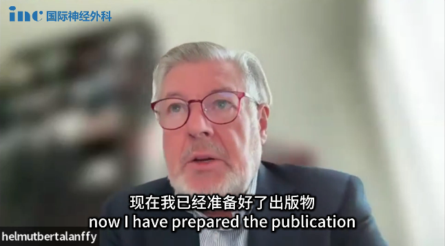 我已經(jīng)準備了一篇關(guān)于這種腫瘤及其治療的研究論文，預(yù)計明年初會出版發(fā)表。