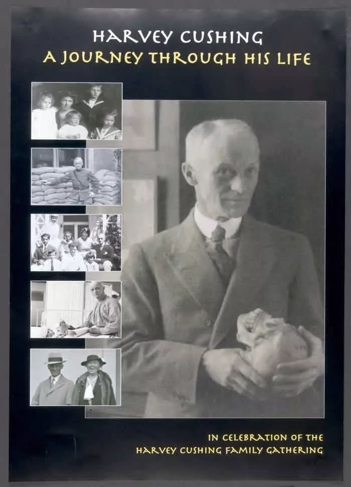 圖：耶魯大學(xué)出版的哈維庫欣的傳記封面，來自《Harvey Cushing a journey through his life》