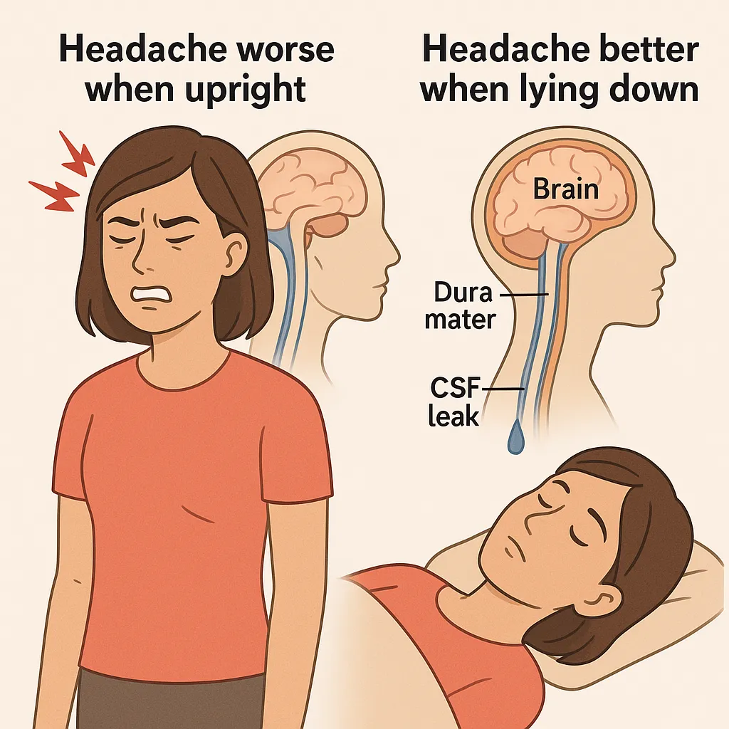 透明的腦脊液就會從鼻腔悄然滲出，甚至可能導(dǎo)致顱內(nèi)感染