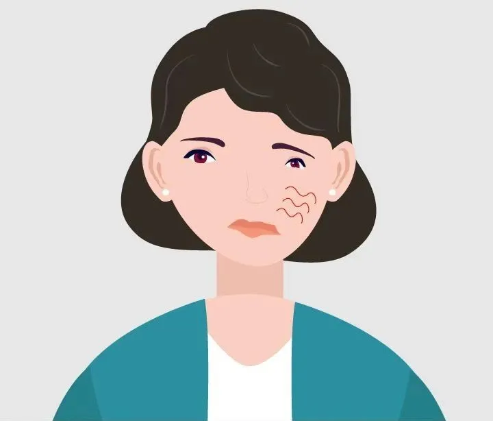 24歲女孩面肌痙攣已經(jīng)持續(xù)了九年